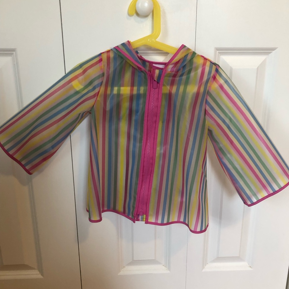 GAP Multicolor Striped baby raincoat